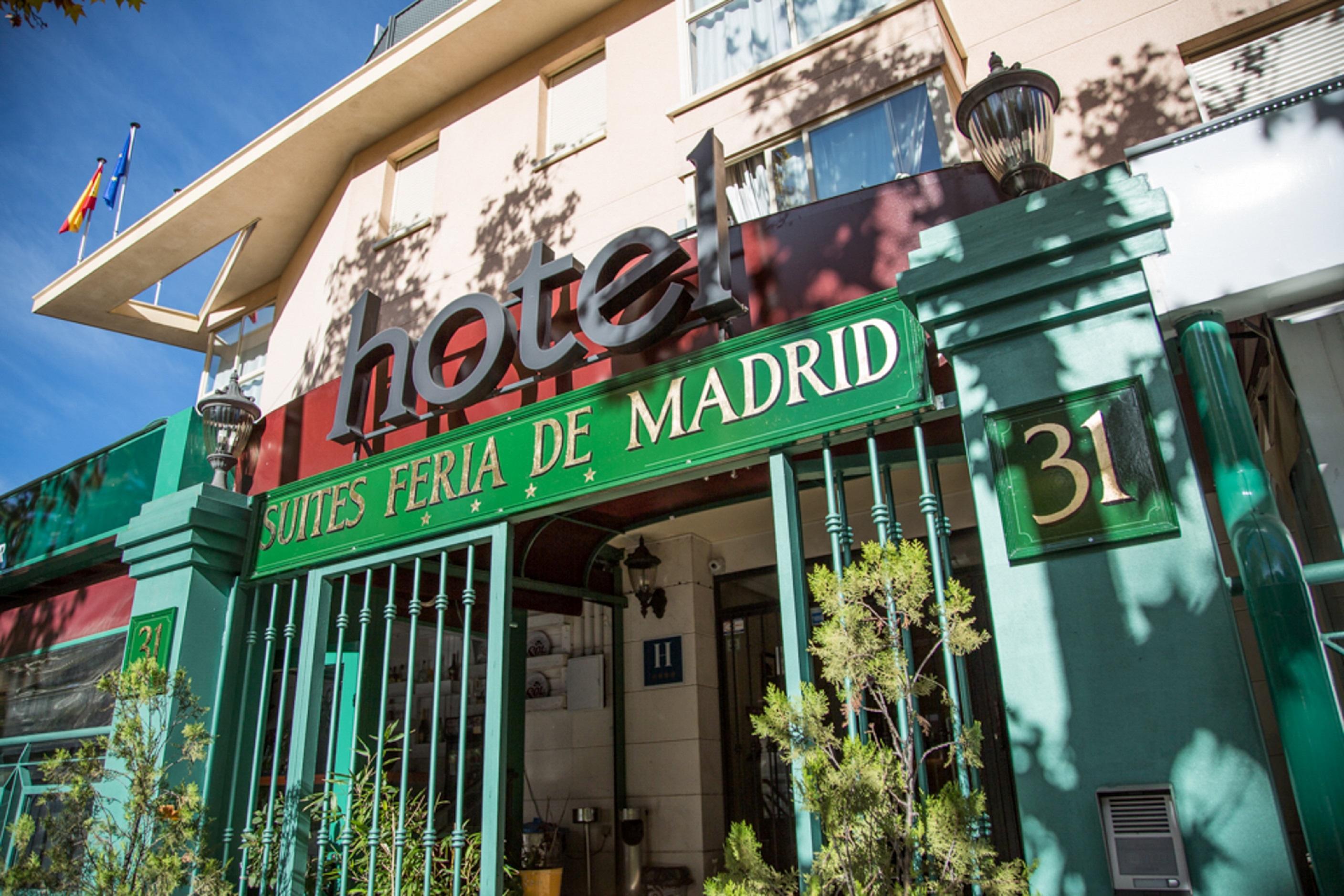 Hotel Suites Feria De Madri Exterior foto